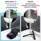 Shiny Wipes mot skrapa