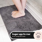 Tassa suger upp 5x mer än en vanlig dörrmatta