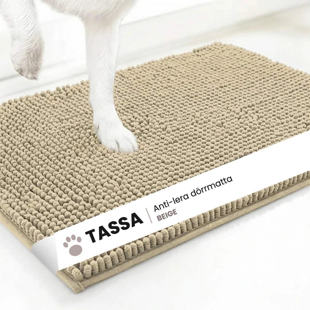 Tassa anti-lera dörrmatta i beige