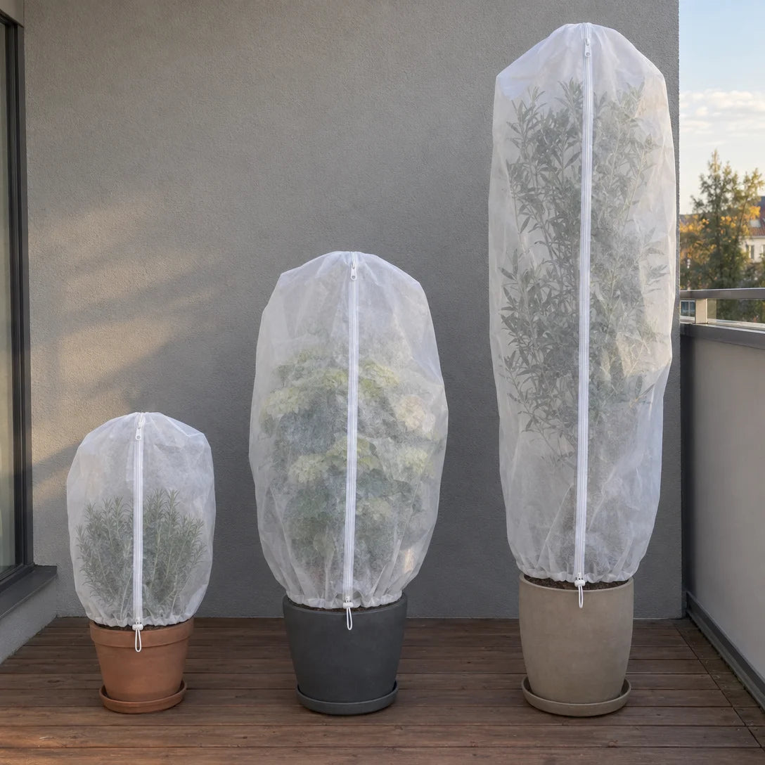 Vinterhuv i storlekarna 60 × 80, 80 × 100 och 80 × 120 cm